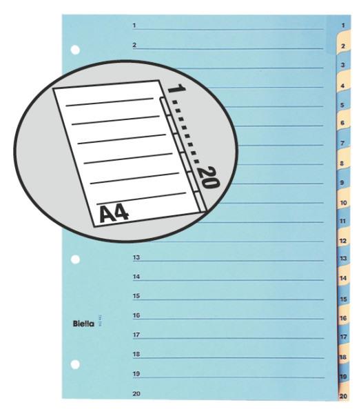 Biella kartonregister 210g a4 46244200u blau/gelb 1-20 - Biella-46244200u-7611365231515-02.jpg