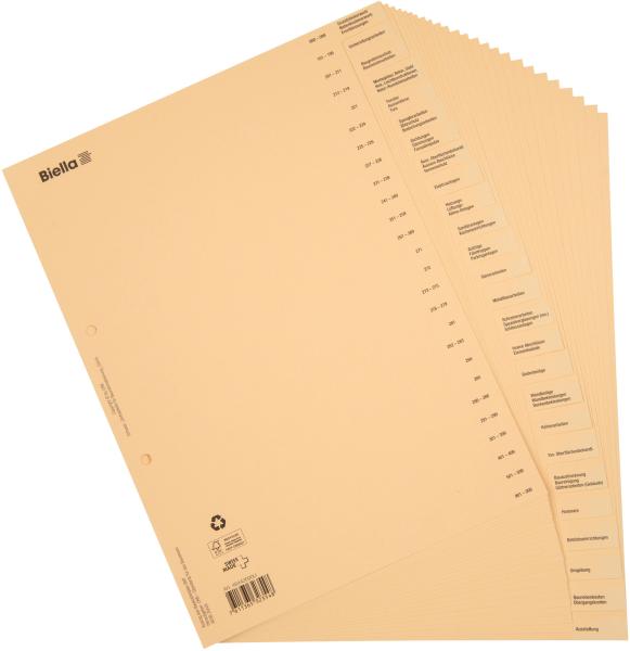 Biella bauabrechnungsregister a4 46442690u braun de 26-teilig - Biella-46442690u-7611365323548-04.jpg