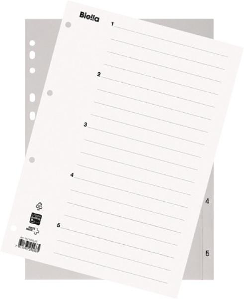 Biella register pp a4 47140500u grau 1-5 - Biella-47140500u-7611365255665