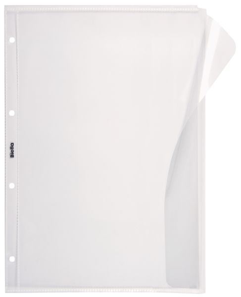 Biella zeigetaschen pp 150my a4 47241503u mit lasche glatt 10 stück - Biella-47241503u-7611365432356