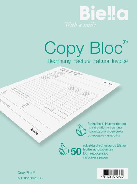 Biella rechnung copy-bloc d/f a6 51362500u selbstdurchschreib. 50x2 blatt - Biella-51362500u-7611365272730-02.jpg