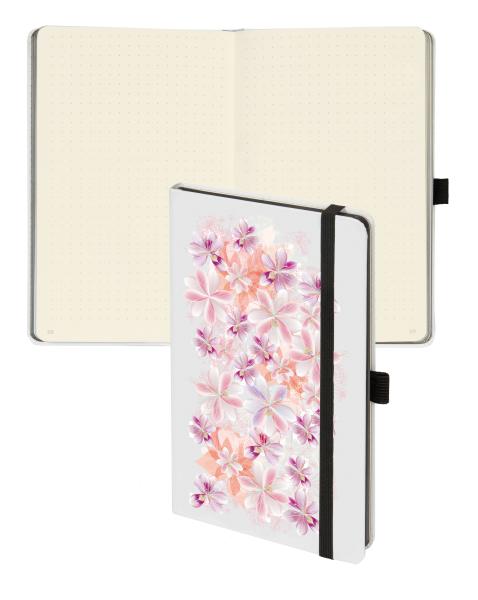 Biella notizbuch kompagnon whitetrend 5845337723u flower, gepunktet 12.5x19.5cm - Biella-5845337723u-7611365500352-02.jpg