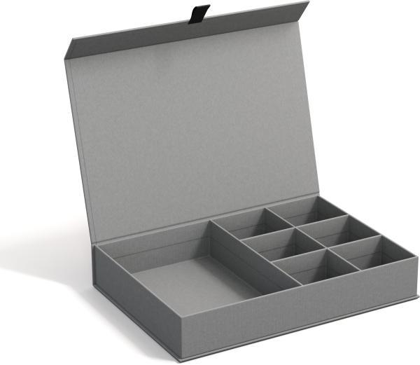 Bigso box of sweden schmuckbox jolie 706154101tab grau 26.5x19x7cm - Bigso-box-of-sweden-706154101tab-7330061064349