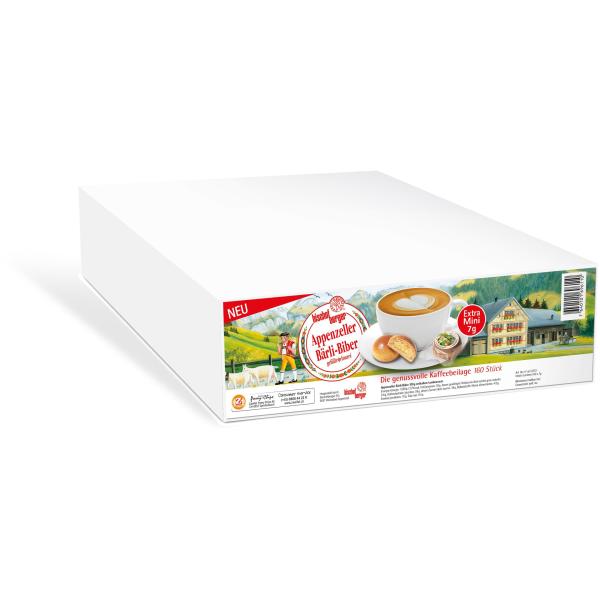 Bischofberger appenzeller bärli biber 2372 karton 160x7g - Bischofberger-2372-karton-7640101696110