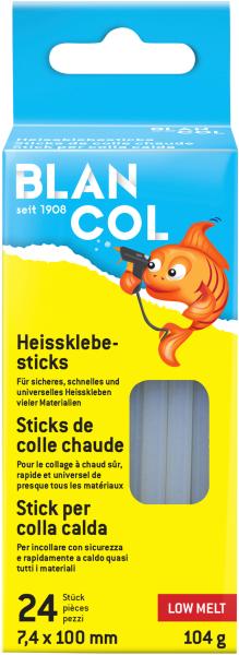 Blancol heissklebesticks kids 32410 7.4x100mm, rund 24 stück - Blancol-32410-7610067324105
