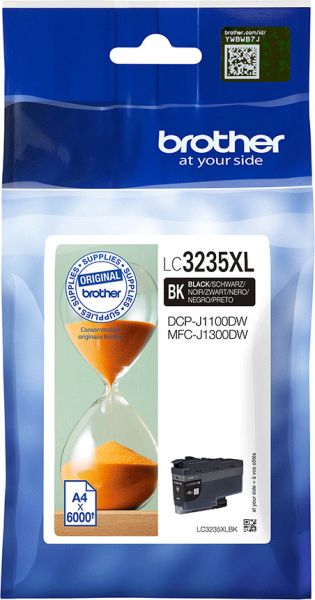 Brother tintenpatrone hy schwarz lc-3235xlbk dcp-j1100dw 6000 seiten - Brother-lc-3235xlbk-4977766787185