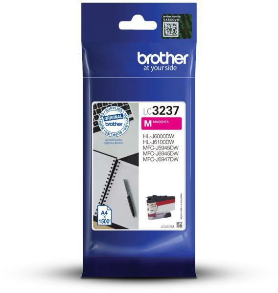 Brother tintenpatrone magenta lc-3237m mfc-j5945dw 1500 seiten - Brother-lc-3237m-4977766788045