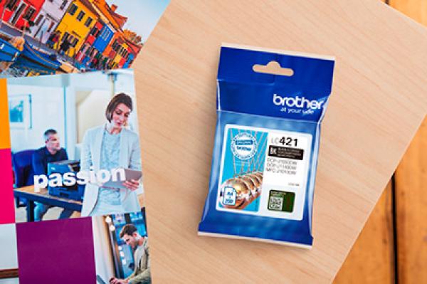 Brother tintenpatrone schwarz lc-421bk dcp-j1050 200 seiten - Brother-lc-421bk-4977766810364-04.jpg