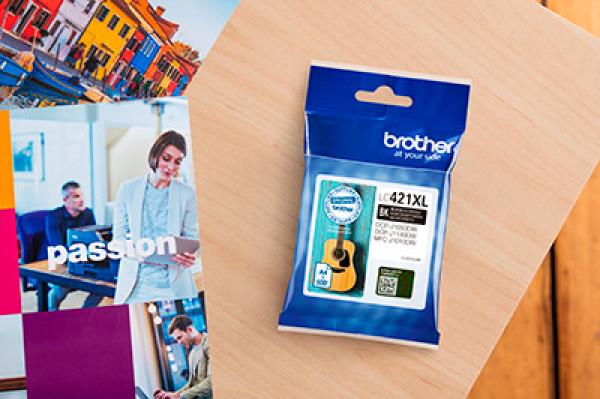 Brother tintenpatrone hy schwarz lc-421xlbk dcp-j1050 500 seiten - Brother-lc-421xlbk-4977766810401-04.jpg