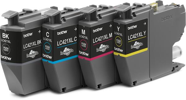 Brother valuepack tinte cmybk lc-421xlval dcp-j1050 500 seiten - Brother-lc-421xlval-4977766813594-03.jpg