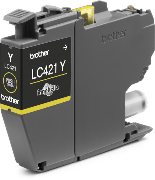 Brother tintenpatrone yellow lc-421y dcp-j1050 200 seiten - Brother-lc-421y-4977766810395-03.jpg