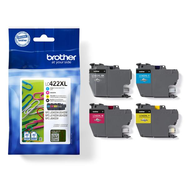 Brother valuepack tinte cmybk lc-422xlval mfc-j5340 3000/1500 seiten - Brother-lc-422xlval-4977766816892-03.jpg