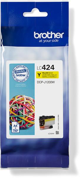 Brother tintenpatrone yellow lc-424y dcp-j1200 750 seiten - Brother-lc-424y-4977766810470-03.jpg