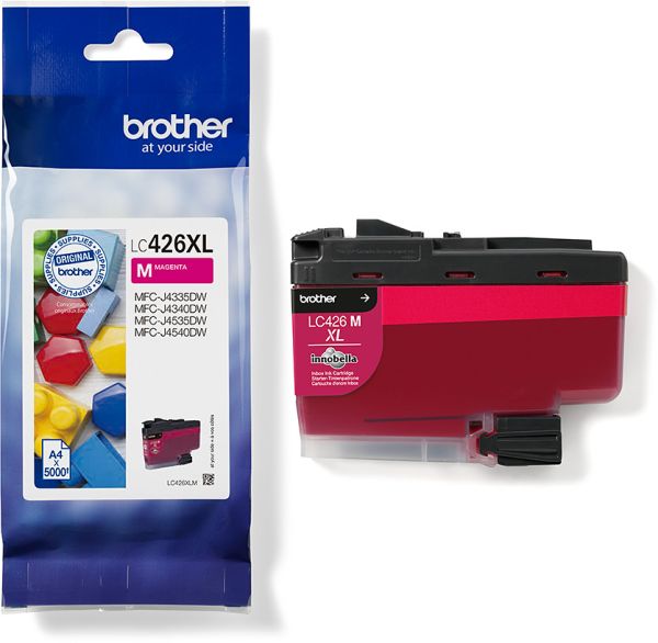 Brother tintenpatrone hy magenta lc-426xlm mfc-j4335 5000 seiten - Brother-lc-426xlm-4977766809535