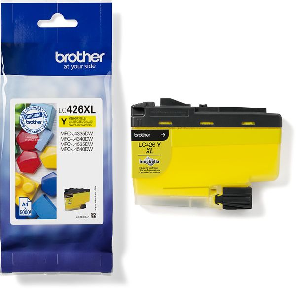 Brother tintenpatrone hy yellow lc-426xly mfc-j4335 5000 seiten - Brother-lc-426xly-4977766809542