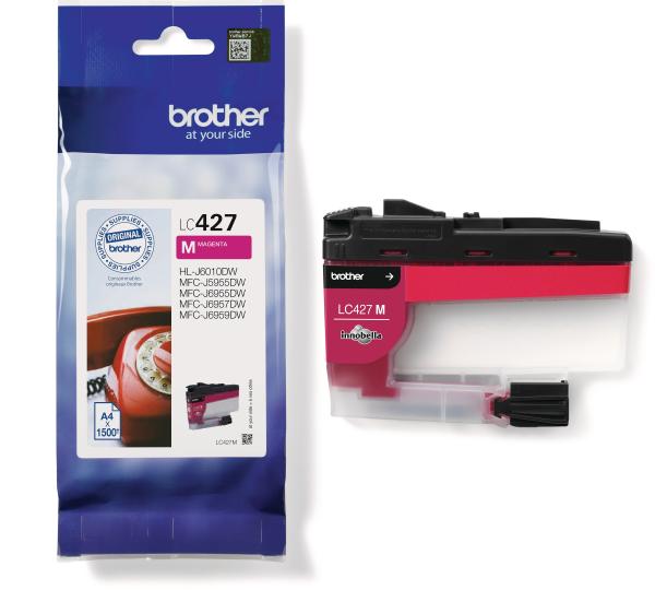 Brother tintenpatrone magenta lc-427m mfc-j5955 1500 seiten - Brother-lc-427m-4977766815482-02.jpg