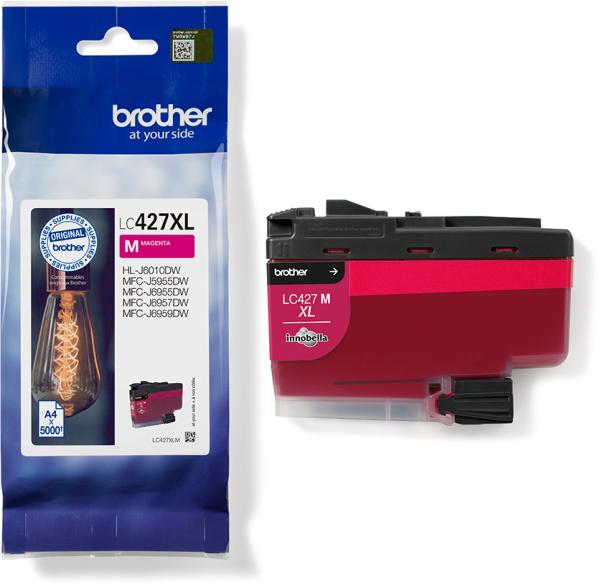 Brother tintenpatrone hy magenta lc-427xlm mfc-j5955 5000 seiten - Brother-lc-427xlm-4977766815529-02.jpg