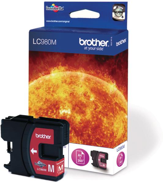 Brother tintenpatrone magenta lc-980m dcp-165c 260 seiten - Brother-lc-980m-4977766659628-02.jpg