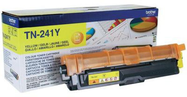 Brother toner yellow tn-241y hl-3140/3170 1400 seiten - Brother-tn-241y-4977766718448