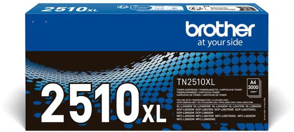 Brother toner hy schwarz tn-2510xl hl-l2400/l-2445 3000 seiten - Brother-tn-2510xl-4977766830294