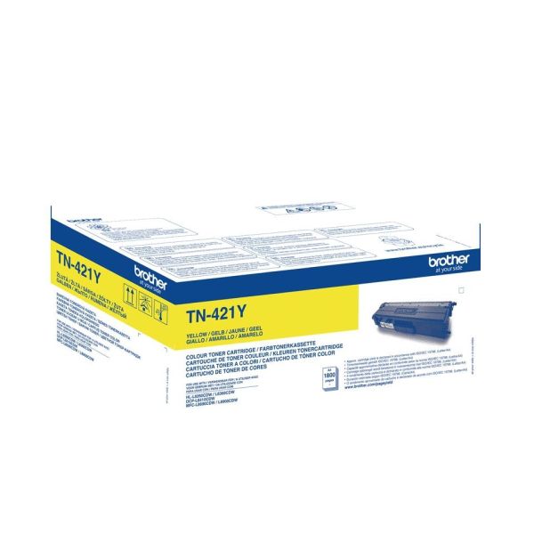 Brother toner yellow tn-421y hl-l8260cdw 1800 seiten - Brother-tn-421y-4977766771634