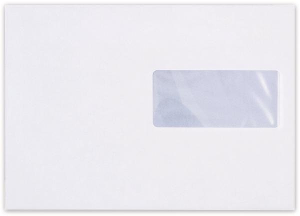 BÜroline couvert m/fenster rechts c5 103487 100g, weiss 500 stück - Bueroline-103487-7612532001627-02.jpg