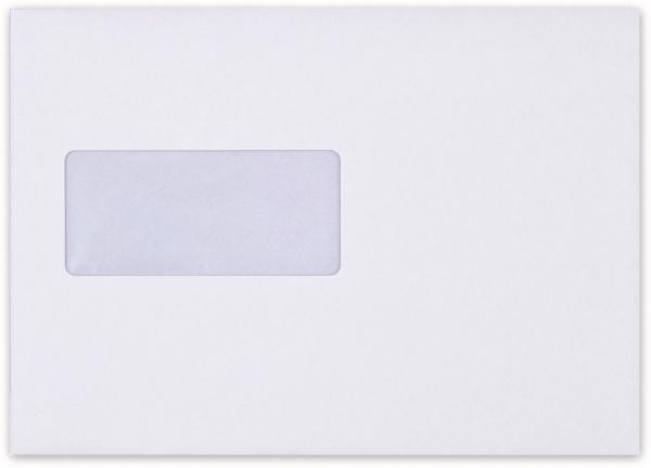BÜroline couvert m/fenster links c5 104742 100g, weiss 500 stück - Bueroline-104742-7612532015037-02.jpg