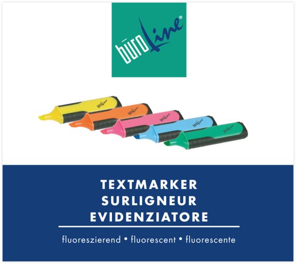 BÜroline textmarker 236503 grün - Bueroline-236503-7612532011350