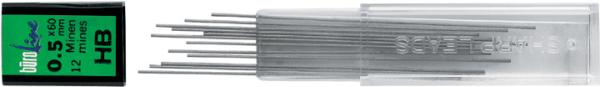 BÜroline minen f 254253 0,5mm 12 stück - Bueroline-254253-7612532019615