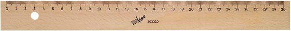 BÜroline holzmassstab 30cm 303330 - Bueroline-303330-7612532051844