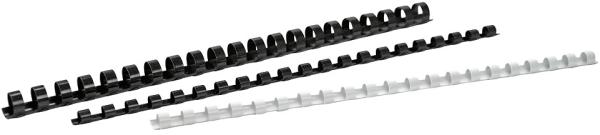BÜroline plastikbinderücken 6mm a4 351360 weiss 100 stück - Bueroline-351360-7612532013019
