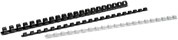 BÜroline plastikbinderücken 6mm a4 351364 schwarz 100 stück - Bueroline-351364-7612532013033