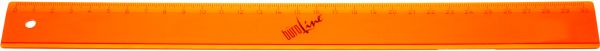 BÜroline massstab 30cm 375940 orange/transparent - Bueroline-375940-7612532048967