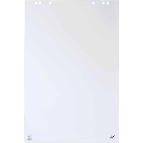 BÜroline flipchart-block 80g 65x98cm 400190471 ecf, blanko 5 stück - Bueroline-400190471-7613058039200