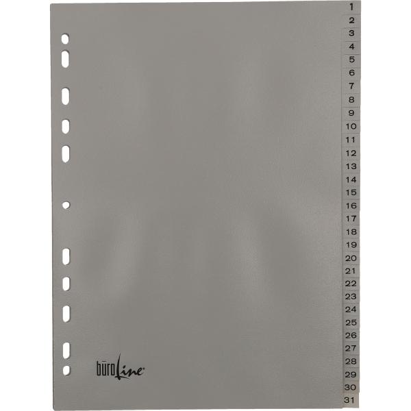 BÜroline register pp a4 40945 grau 1-31 - Bueroline-40945-7612532058157-02.jpg