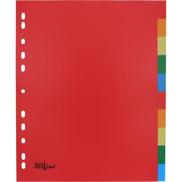 BÜroline register pp a4+ 40990 bunt 10-teilig - Bueroline-40990-7612532058294-02.jpg