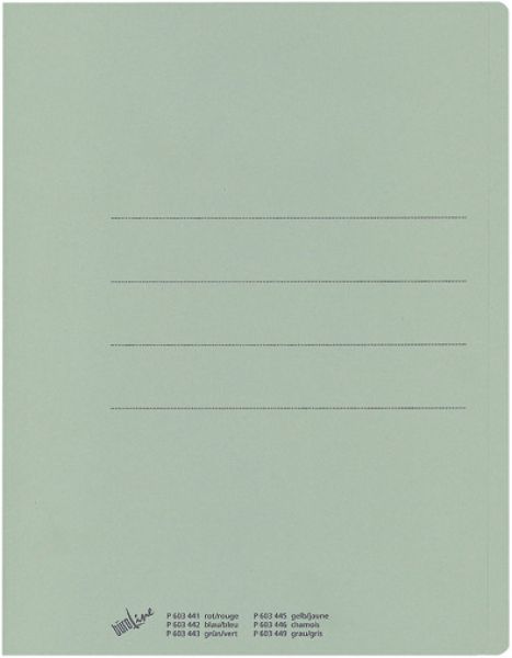 BÜroline einlagemappe recycling a4 603443 grün 240g/m2 100 stück - Bueroline-603443-7612532000217
