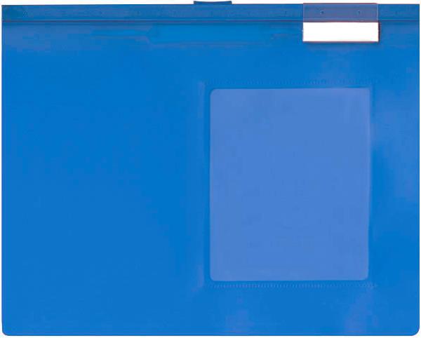 BÜroline hängemappe a4 664057 blau, mit sichtfenster 3 stk. - Bueroline-664057-7612532037282