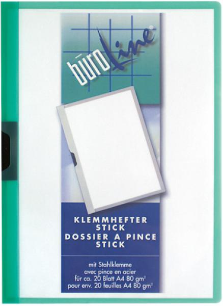 BÜroline klemmhefter a4 667292 grün - Bueroline-667292-7612532021960
