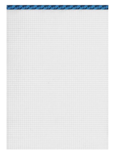 BÜroline büroblock weiss a5 725278 kariert, 80g, 4mm 100 blatt - Bueroline-725278-7612532058683