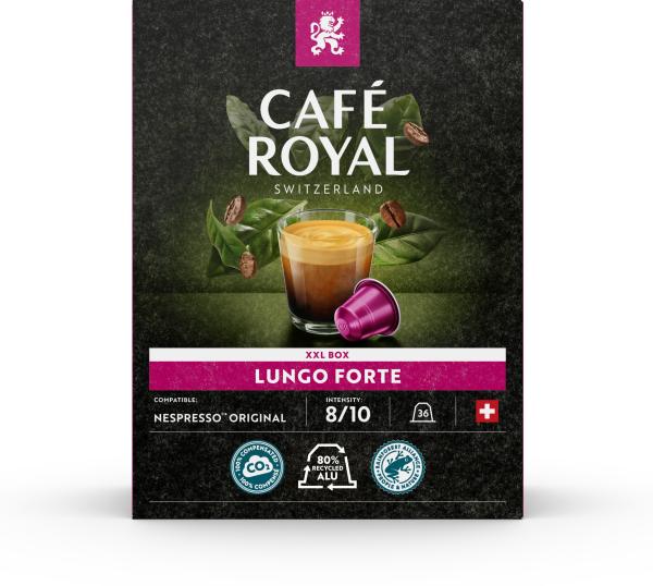 Cafe royal kaffeekapseln alu 10169702 lungo forte 36 stk. - Cafe-royal-10169702-7617014193173