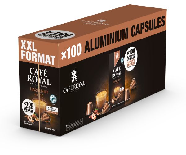 Cafe royal kaffeekapseln xxl 11005224 haselnuss 100 stk. - Cafe-royal-11005224-7616500925243