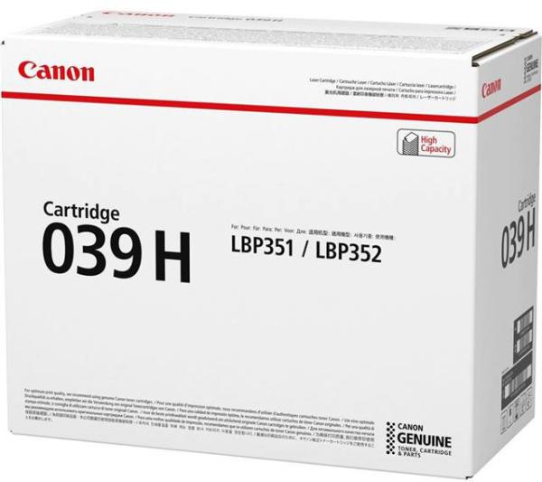 Canon toner-modul 039h schwarz 0288c001 lbp 351x/352x 25'000 seiten - Canon-0288c001-4549292031492