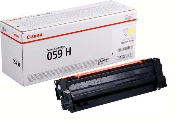 Canon toner-modul 059h yellow 3624c001 lbp852cx 13'500 seiten - Canon-3624c001-4549292137101