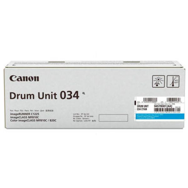 Canon drum 034 cyan 9457b001 ir advance c1225if 34'000 s. - Canon-9457b001-4549292018080