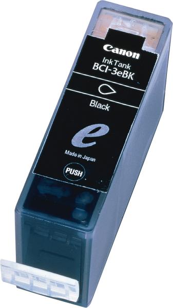 Canon tintenpatrone schwarz bci-3ebk bjc-6000 500 seiten - Canon-bci-3ebk-4960999865300