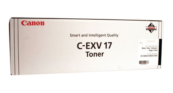 Canon toner schwarz c-exv17bk ir 4080/4580 26'000 seiten - Canon-c-exv17bk-4960999351933