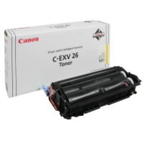 Canon toner yellow c-exv26y ir c1021 6000 seiten - Canon-c-exv26y-4960999612393