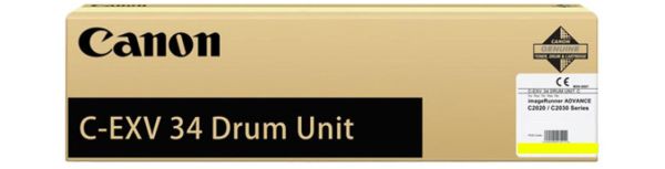 Canon drum unit yellow c-exv34y ir advance c2020 44'000 s. - Canon-c-exv34y-7613058030122