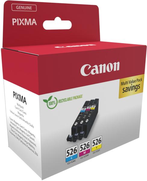Canon multipack tinte cmy cli-526 pixma ip4850 3x9ml - Canon-cli-526-8714574679280-02.jpg